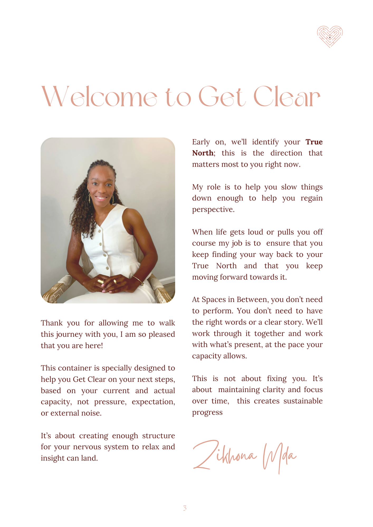 The  Get Clear  Month  Package  |  One-on-One-On-One Coaching